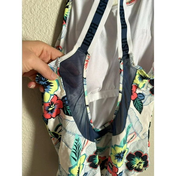 US Polo Association Women's One-Piece Swimsuit Size XL Floral Colorful Athletic - Picture 8 of 13